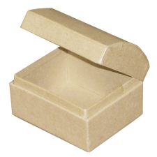 Papír / karton doboz 6,5cm x 5,2cm x 4,5cm dekorálható tárgy