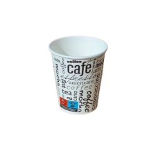 Papírpohár mintás - 70mm 180ml party kellék