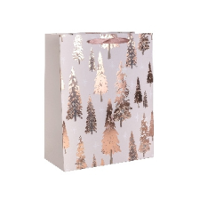  : Papírtasak Fenyőfák 26x32cm - Karácsonyi készülődés party kellék