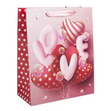  Papírtasak love lufi 26*32 party kellék