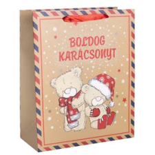  Papírtasak Macis bélyeg 26x32cm party kellék