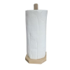  Papírtörlő tartó, fa, álló, 30 cm