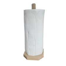  Papírtörlő tartó, fa, álló, 30 cm konyhai eszköz