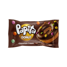  Papita Donut sütemény csokoládé bevonattal - 40g csokoládé és édesség