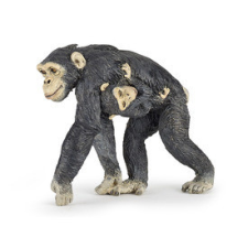 Papo : Csimpánz és kölyke játékfigura