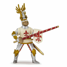 PAPO FIGURA LOVAG FEHÉR LÓSZŐRŰ LOVAG játékfigura
