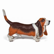  PAPO FIGURA RASA BASSET KISKUTYA játékfigura