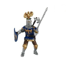  Papo kék lovag fegyverekkel figura (90847) játékfigura