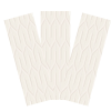 Paradyz Nightwish Bianco Ściana A Struktura Rekt. 25X75 dekor falicsempe