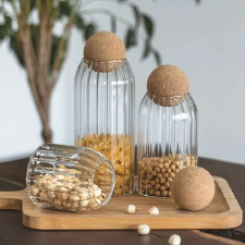Parafa tetős üvegtároló - 1200 ml papírárú, csomagoló és tárolóeszköz