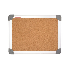  Parafatábla MEMOBE eloxált aluminium keret 120x180cm parafatábla