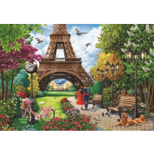  Párizsi tavasz puzzle 500 darab puzzle, kirakós