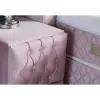 Parkbútor VISCO LUX ROSE kárpitozott éjjeliszekrény