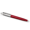 Parker Golyóstoll, 0,7 mm, ezüst színű klip, piros tolltest, PARKER "Royal Jotter Originals", kék