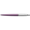 Parker Golyóstoll, 0,7 mm, ezüst színű klip, victoria ibolya kék tolltest, parker, "royal jotter", kék