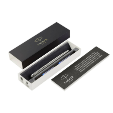 Parker Jotter Kupakos töltőtoll ezüst - M / Kék (2030946) toll