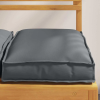  Párna 2 pcs Antracit 40 x 40 x 8 cm Oxford Szövet
