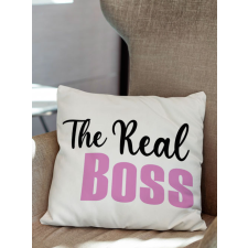 Párna főnökasszonynak - The Real Boss lakástextília
