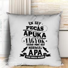 Párna horgász apukáknak - Én egy pecás apuka vagyok lakástextília