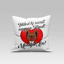  Párna - Ki szeret téged a legjobban - Kutya lakástextília