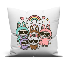  Párna - Labubu menő csapat lakástextília