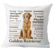  Párnahuzat Golden retriever lakástextília