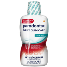  Parodontax Szájvíz Alkoholmentes Daily Gum Care Fresh Mint 500ml szájvíz
