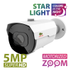 Partizan IPO-VF5MP AF Starlight 2.0, PoE IP Csőkamera, 5.0 MP felbontás, 1/2.8" Sony Starvis CMOS chip