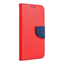 Partnertele Fancy flipes tok Samsung A13 5G fekete piros / kék tok és táska