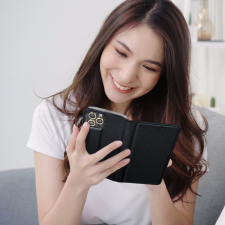 Partnertele Intelligens flipes tok Samsung S22 Ultra fekete tok és táska