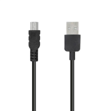 Partnertele Kábel USB - mini USB 1 méteres fekete (Navi / Camera) mobiltelefon kellék
