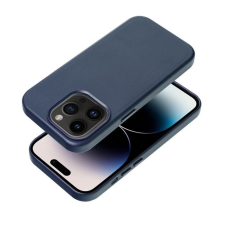 Partnertele Leather Mag Cover IPHONE 15 PRO indigókék színű tok tok és táska