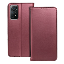 Partnertele Smart Magneto könyvtok XIAOMI REDMI NOTE 12 PRO 5G bordó tok és táska