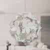  Party dekoráció – Gömb dekoráció virágokból – Fehér