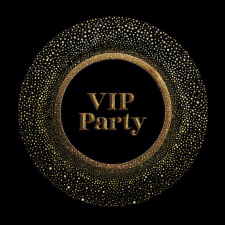 Party Gold VIP szalvéta 20 db-os 33x33 cm papírárú, csomagoló és tárolóeszköz