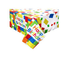 Party Lego-s asztalterítő 137x213cm lakástextília