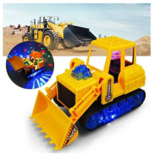  Party markoló - lánctalpas, zenélő játék munkagép fényjátékkal és diszkógömbbel gyerekeknek - Engineering truck autópálya és játékautó
