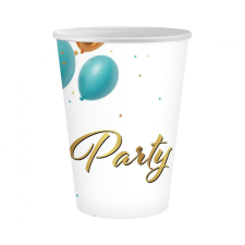 PARTY Party Balloon papír pohár 6 db-os 250 ml party kellék