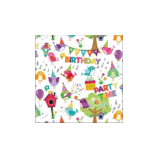 Party Time White papírszalvéta 33x33cm,20db-os asztalterítő és szalvéta