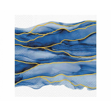 PARTY Watercolor Waves, Hullám szalvéta 20 db-os 33x33 cm party kellék