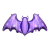 PartyDeco Fólia ballon Bat, 119,5x51 cm, mix