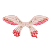 PartyDeco fólia lufi, pillangószárny, rózsaszín, 102×50cm
