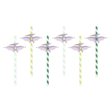 PartyDeco Szalma Pterodactyl, 19,5 cm, mix (1 pkt / 6 db.) sütés és főzés