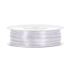 PartyDeco Szatén szalag fehér 3mm/50m