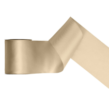 PartyDeco Szatén szalag hideg arany 100mm/25m szalag, zsinór