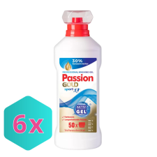 PASION GOLD Passion Gold mosógél sport ruhákhoz 2L / 50 mosás KARTON -(6db tisztító- és takarítószer, higiénia