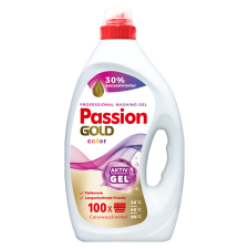 PASION GOLD Passion Gold mosógél színes ruhákhoz 4L / 100 mosás tisztító- és takarítószer, higiénia
