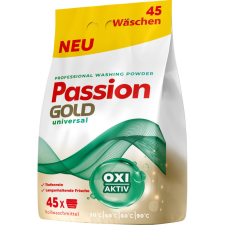 PASION GOLD Passion Gold univerzális mosópor 2,7kg / 45 mosás tisztító- és takarítószer, higiénia