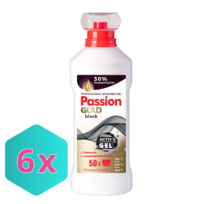 Passion Gold mosógél fekete ruhákhoz 2L / 50 mosás KARTON - 6db tisztító- és takarítószer, higiénia