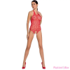 Passion Hálós body BS087 piros
